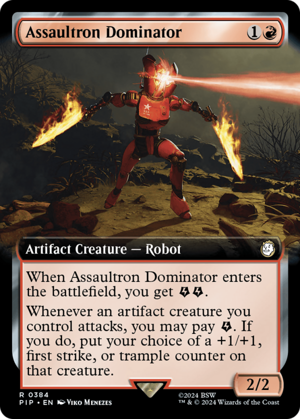 Assaultron Dominator (Extended Art) [Fallout] Sale