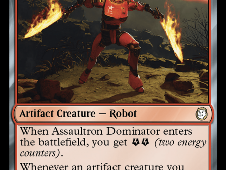 Assaultron Dominator (Surge Foil) [Fallout] Supply