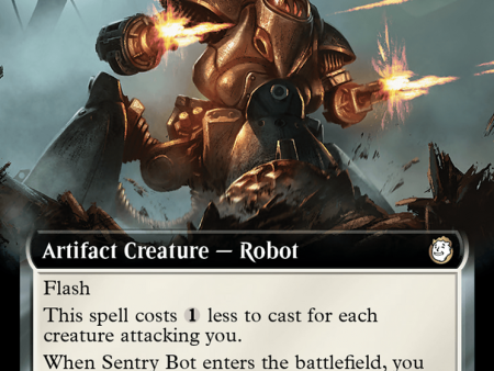 Sentry Bot (Extended Art) [Fallout] For Discount