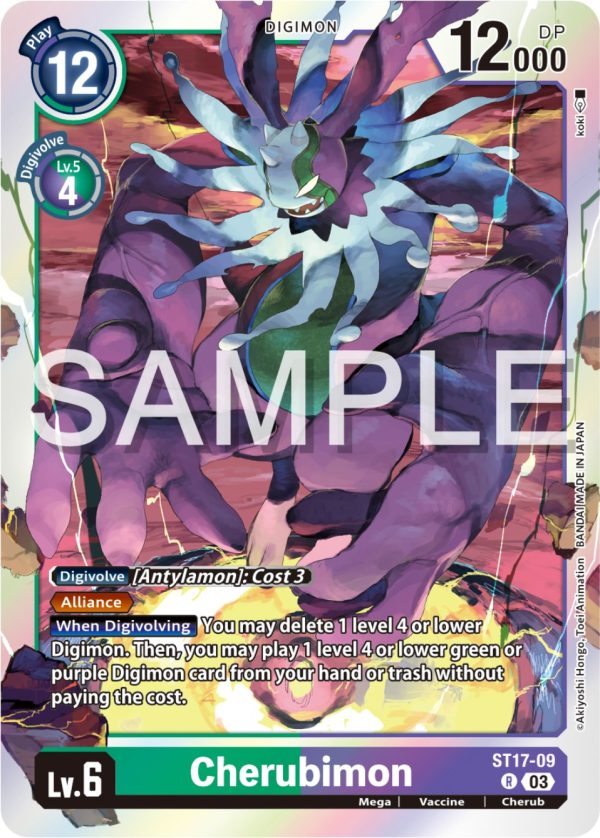 Cherubimon [ST17-09] [Starter Deck: Double Typhoon Advanced Deck Set] Fashion