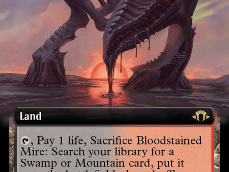 Bloodstained Mire (Extended Art) [Modern Horizons 3] For Discount