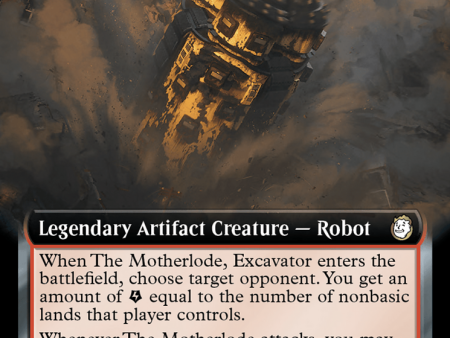 The Motherlode, Excavator (Extended Art) (Surge Foil) [Fallout] Online Sale