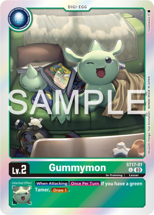 Gummymon [ST17-01] [Starter Deck: Double Typhoon Advanced Deck Set] Fashion