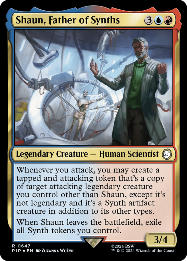 Shaun, Father of Synths (Surge Foil) [Fallout] Supply