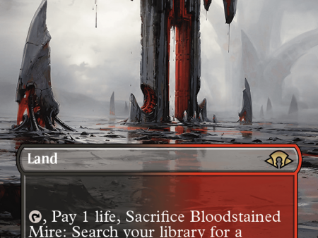 Bloodstained Mire (Borderless) [Modern Horizons 3] Online Hot Sale