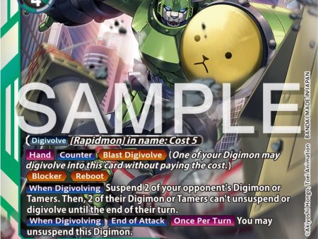 MegaGargomon Ace [ST17-08] [Starter Deck: Double Typhoon Advanced Deck Set] on Sale