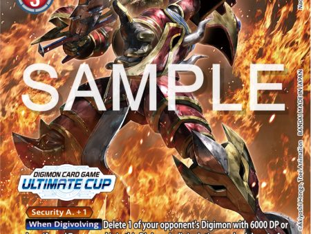 EmperorGreymon [BT12-017] (Ultimate Cup 2024) [Across Time Promos] Cheap