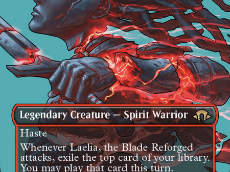 Laelia, the Blade Reforged (Borderless) [Modern Horizons 3] on Sale