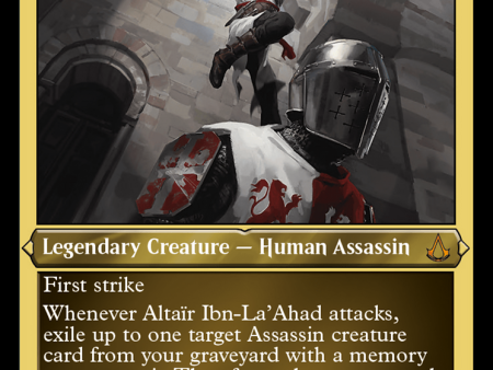 Altair Ibn-La Ahad (Foil Etched) [Assassin s Creed] For Discount