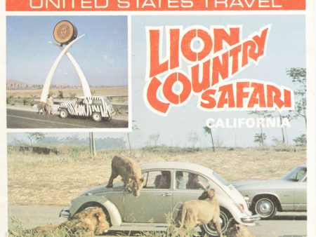 Lion Country Safari - View-Master 3 Reel Packet - vintage - A231-G3A Discount