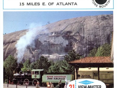 Stone Mountain 15 Miles E. of Atlanta - View-Master 3 Reel Packet - vintage - A920-S6A Online Sale