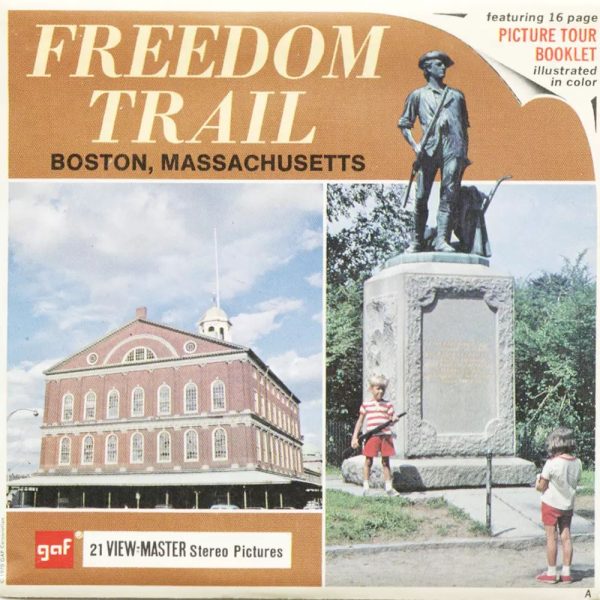 Freedom Trail - View-Master 3 Reel Packet - vintage - A729-G1A Discount