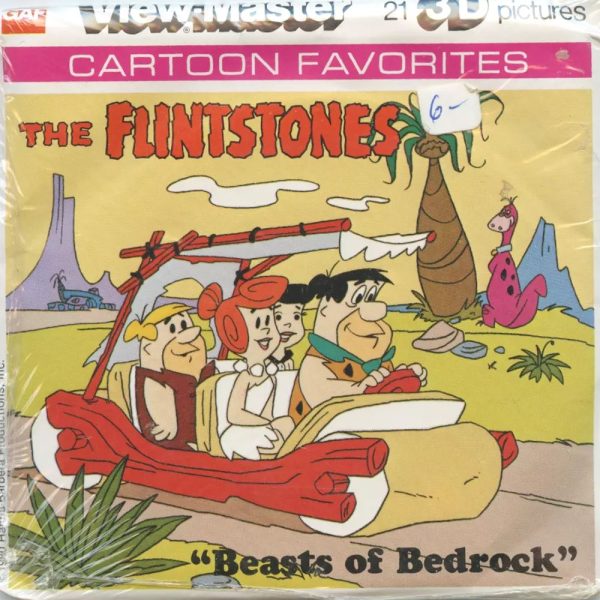 The Flintstones - View-Master 3 Reel Packet - vintage - L6-G5 Online Sale