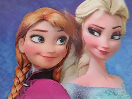 Frozen - Ana and Elsa - 3D Lenticular Poster - 16 x 16 Print - New on Sale