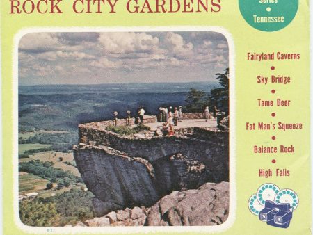 Beautiful Rock City Gardens - View-Master 3 Reel Packet - 1956 - vintage - 325-A,B,C-S3 Supply