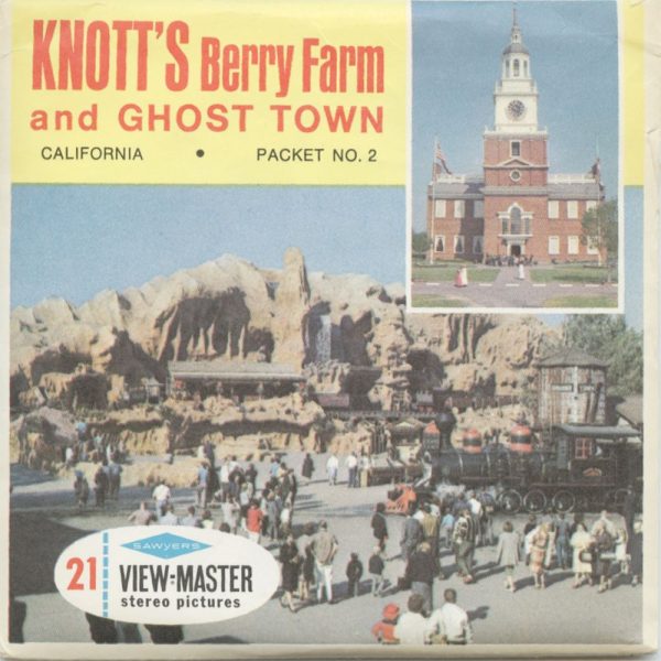 Knott s Berry Farm and Ghost Town No2 - View-Master 3 Reel Packet - vintage - A236-S6A on Sale