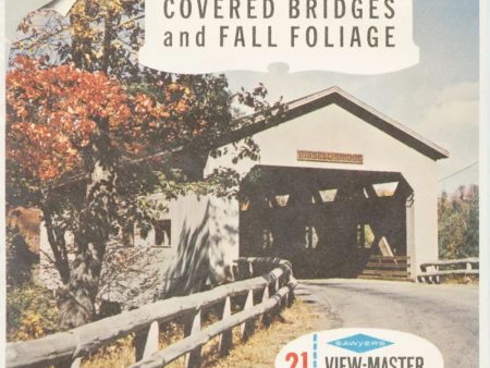 Covered Bridge and Fall Foliage - View-Master 3 Reel Packet - vintage - A611-S6A Cheap