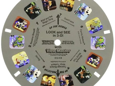 1991 - Look and See in 3-D! with View-Master - Demonstration Reel - View-Master Single Reel - vintage - (012-419) Online Hot Sale