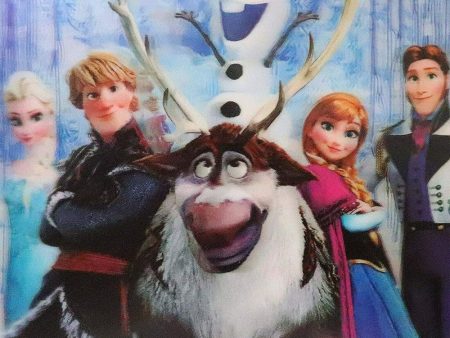 Frozen - 3D Lenticular Poster - 16 x 16 Print - New Online Sale