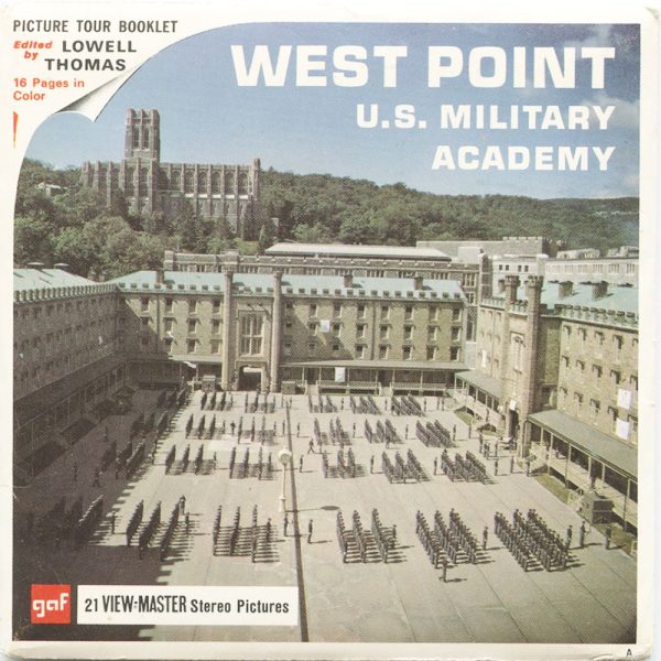 West Point U.S Military Academy - View-Master 3 Reel Packet - vintage - A665-G1A Discount