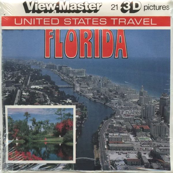 Florida - View-Master 3 Reel Packet - vintage - A960-V2 For Discount