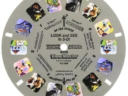 1994 - Look and See in 3-D! with View-Master - Demonstration Reel - View-Master Single Reel - vintage - (012-999) Fashion