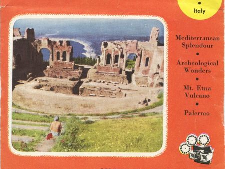 Sicily - View-Master 3 Reel Packet - 1959 - vintage - 1690-A,B,C-BS3 Online Sale