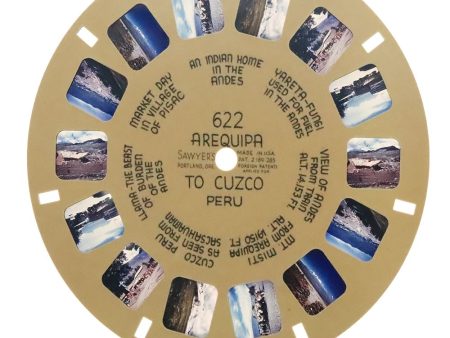 Arequipa to Cuzco, Peru - View-Master Buff Reel - vintage - (BUF-622n) Fashion