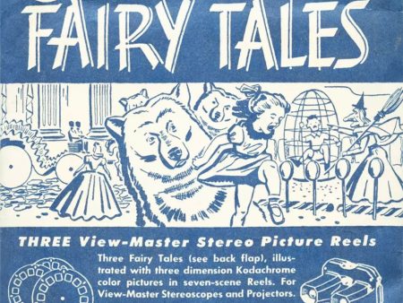 Fairy Tales - View-Master 3 Reel Packet - vintage - FPX-3-S1 Online now