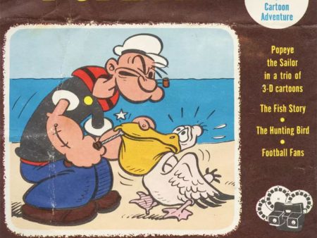 Popeye - View-Master 3 Reel Packet - vintage - B527-S4 For Cheap