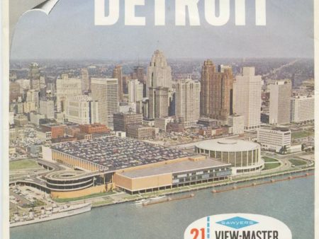 Detroit - View-Master 3 Reel Packet - vintage - A583-S6A Online Sale