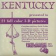 Kentucky - View-Master 3 Reel Packet - vintage - KY-1,2,3-S2 For Discount