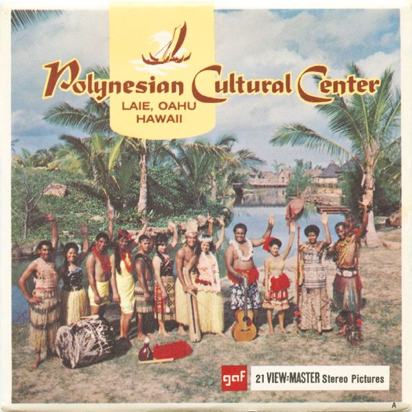 Polynesian Cultural Center - View-Master 3 Reel Packet - vintage - A129-G1A Online Sale