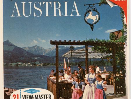 Austria - View-Master 3 Reel Packet - 1960 s views - vintage - (PKT-B198-S6A) on Sale