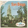 San Diego - View-Master 3 Reel Packet - vintage - A198-S6A Online Sale