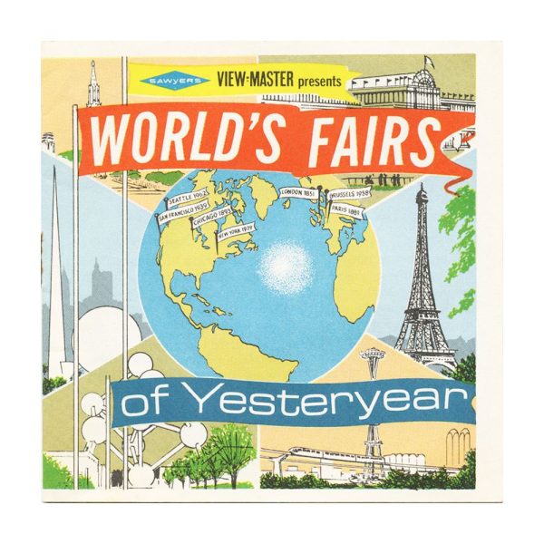 World s Fair of Yesteryear - View-Master 3 Reel Packet - vintage - B761-S6A Online Hot Sale