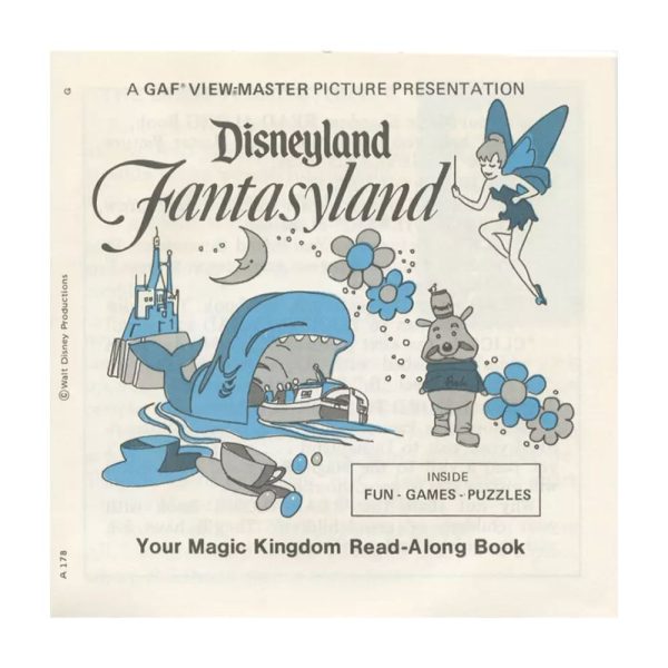 Fantasyland - Disneyland - View-Master 3 Reel Packet - vintage - A178-G5G Online now