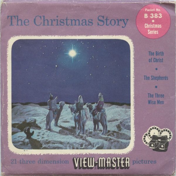 The Christmas Story - View-Master 3 Reel Packet - vintage - B383-S4 For Sale