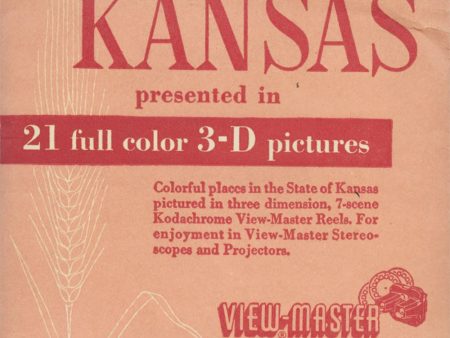 Kansas - View-Master 3 Reel Packet - vintage - KN-1,2,3-S1 Online Sale