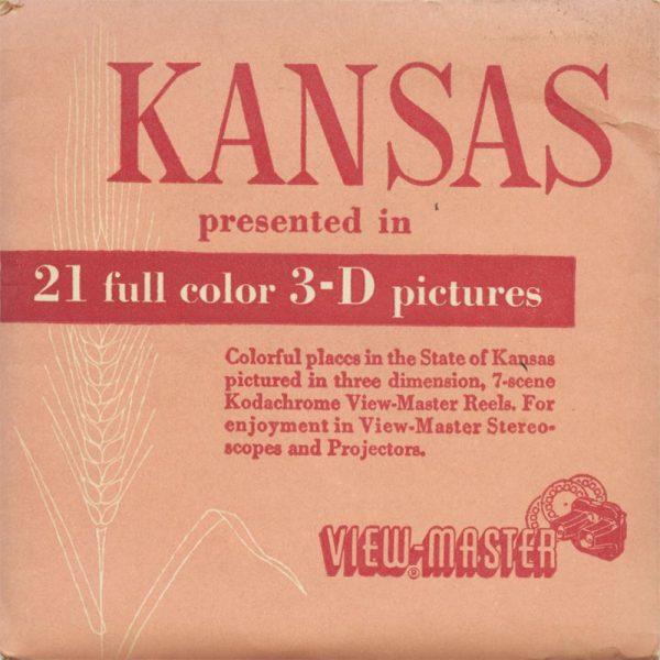 Kansas - View-Master 3 Reel Packet - vintage - KN-1,2,3-S1 Online Sale