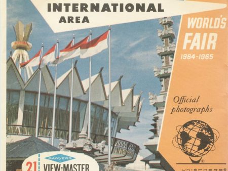 New York World s Fair - International Area - View-Master 3 Reel Packet - vintage - A673-S6 Fashion