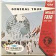 New York World s Fair - General Tour - View-Master 3 Reel Packet - 1964 - vintage - A671-S6 Online