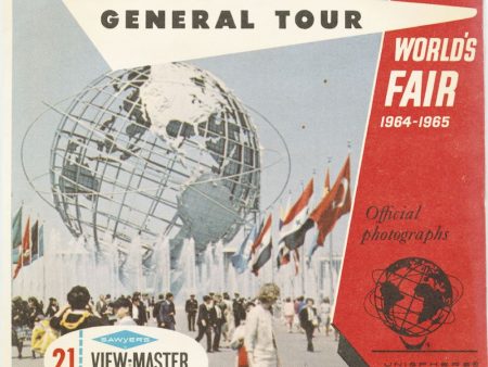 New York World s Fair - General Tour - View-Master 3 Reel Packet - 1964 - vintage - A671-S6 Online