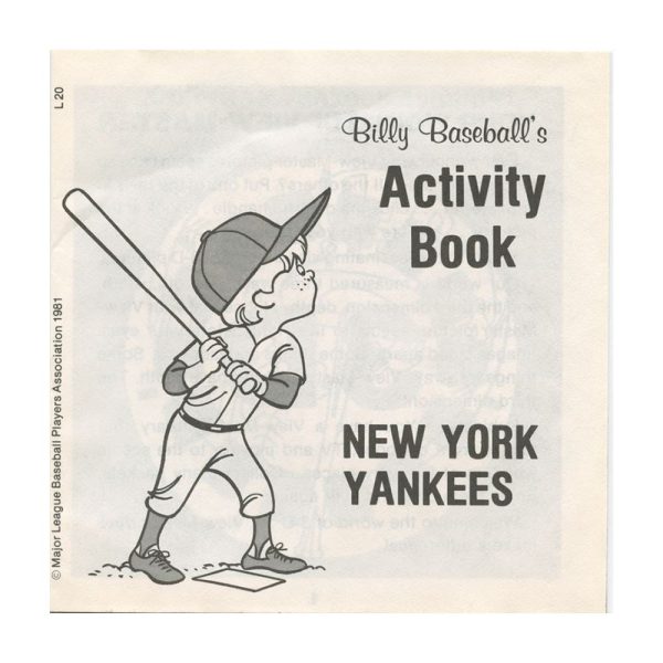 New York Yankees - View-Master 3 Reel Packet - 1981 - vintage - L20-V2 Online Hot Sale