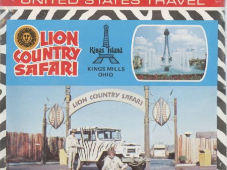 Lion Country Safari - View-Master 3 Reel Packet - vintage - A603-G3A Hot on Sale