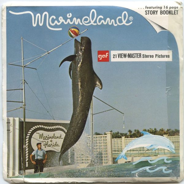 Marineland - View-Master 3 Reel Packet  - vintage - A964-G1 Fashion