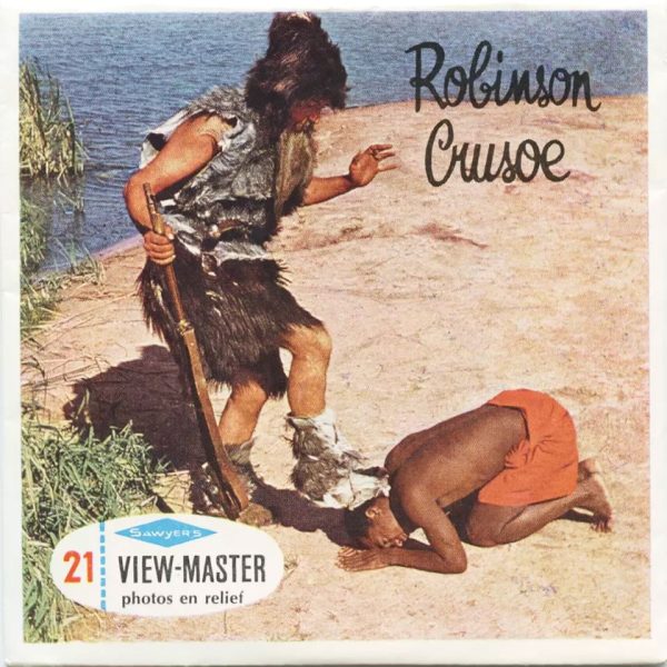 Robinson Crusoe - View-Master 3 Reel Packet - vintage - B438F-BS6 For Discount