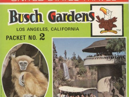 Busch Gardens Packet. No2 - View-Master 3 Reel Packet - vintage - A243-G5A For Cheap