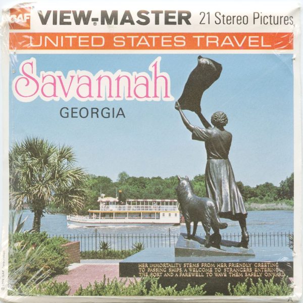 Savannah, Georgia - View-Master 3 Reel Packet - 1976 - vintage - A924-G5A For Cheap