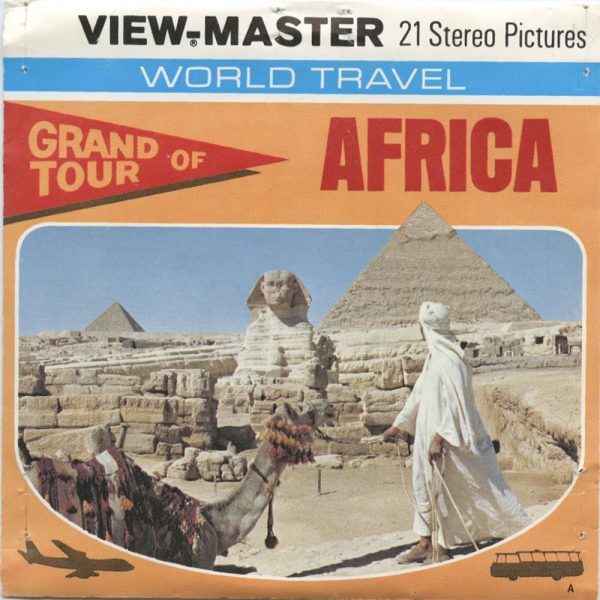 Grand Tour of Africa - View-Master 3 Reel Packet - vintage - B096-V2 Cheap